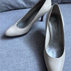 Etienne Aigner Cream Women's Pumps